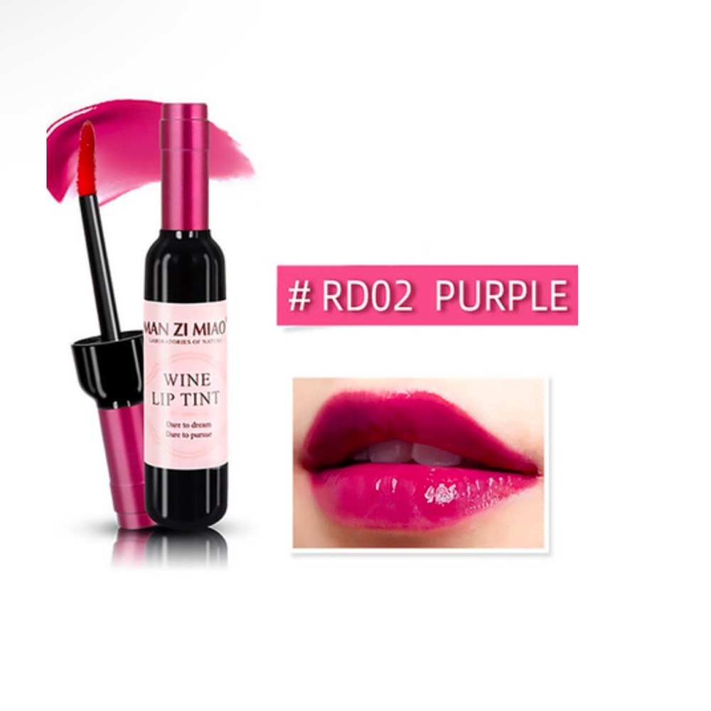 NIP Zenana MINI WINE BOTTLE LIP TINT - 6 COLORS - Picture 4 of 9